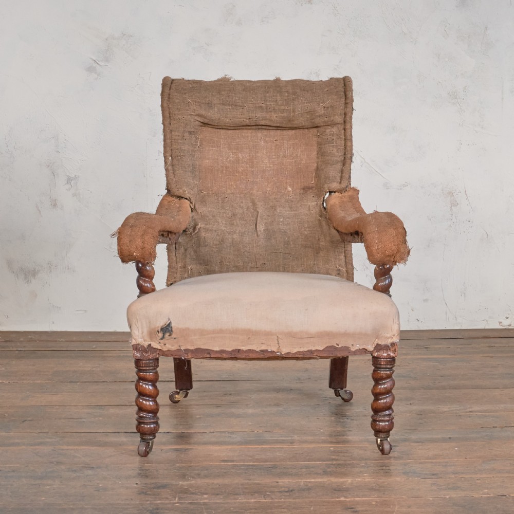 Antique Open Armchair att' to Gillows View V