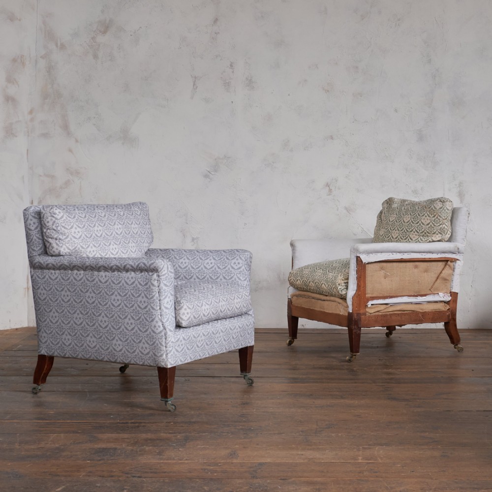 Howard and Sons Ingleby - pair of armchairs