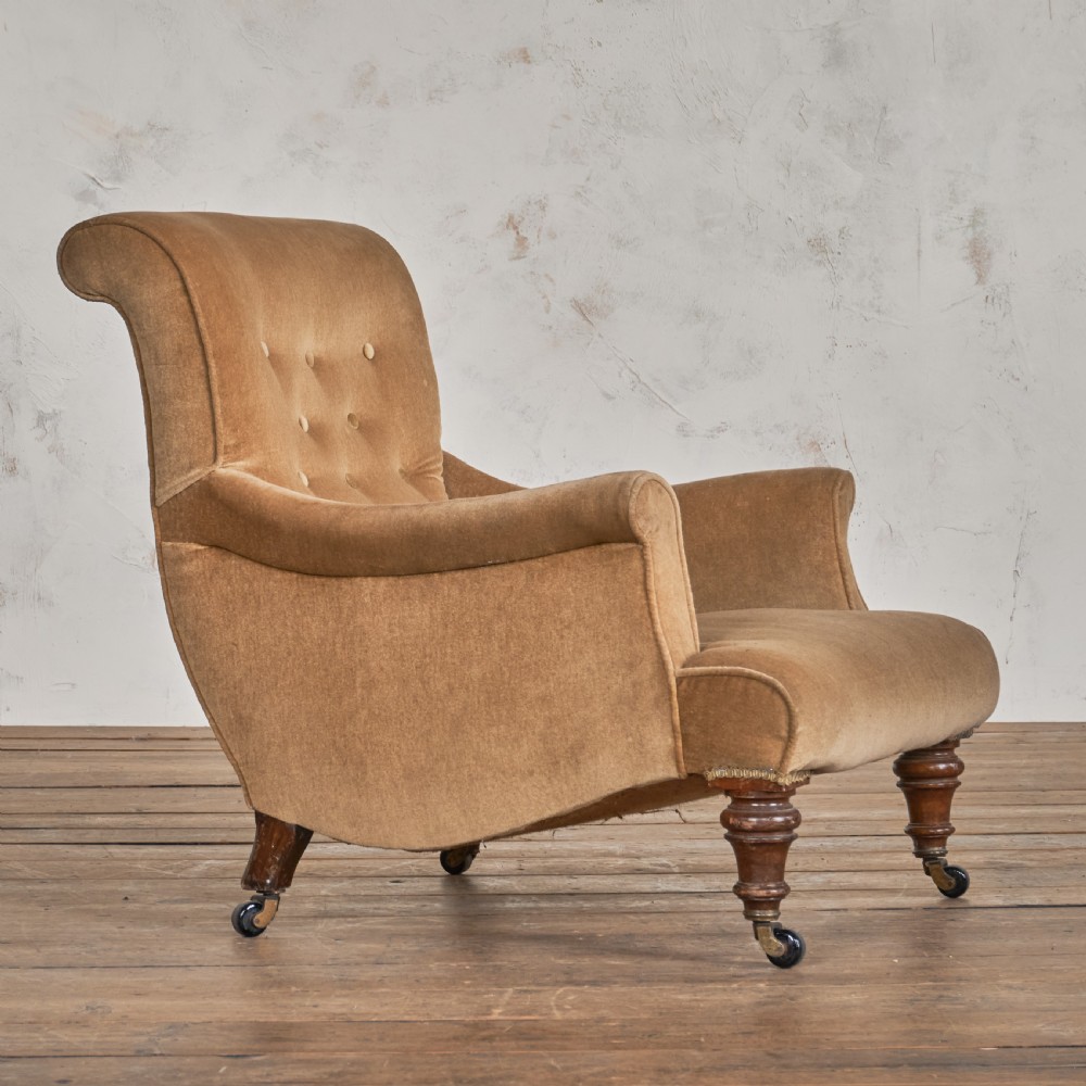 Antique Armchair in the style of Jas Shoolbred.
