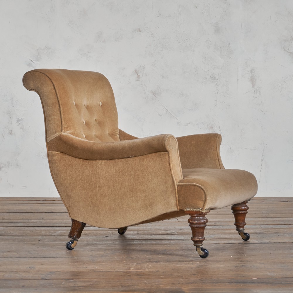 Antique Armchair in the style of Jas Shoolbred.
 View II