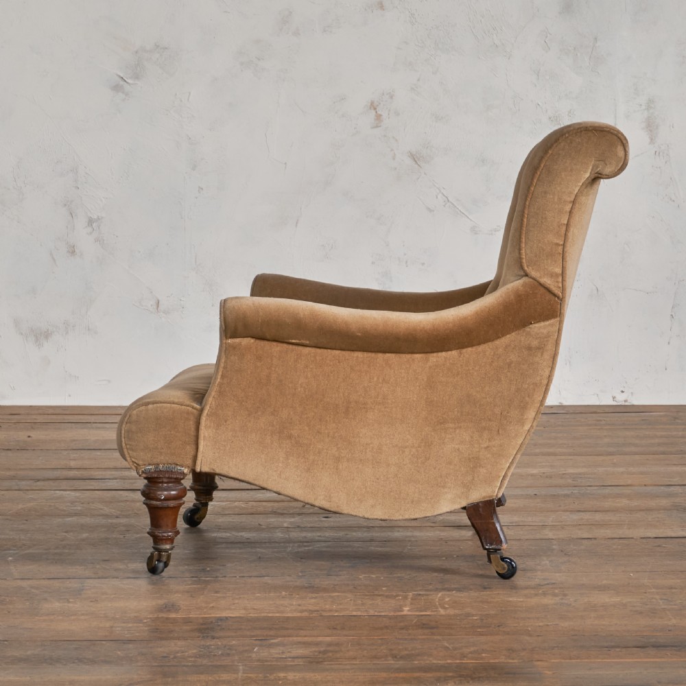 Antique Armchair in the style of Jas Shoolbred.
 View VII