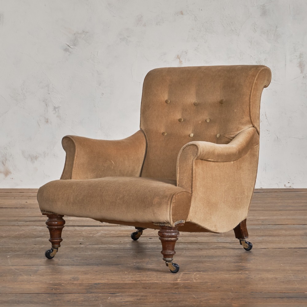 Antique Armchair in the style of Jas Shoolbred.
 View VIII