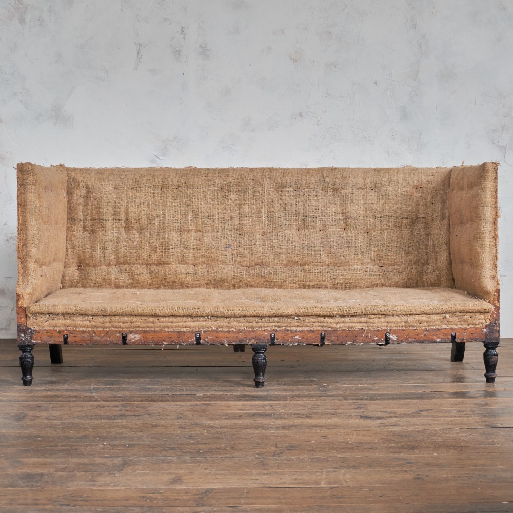 Antique Square Back Sofa - deconstructed
 View II
