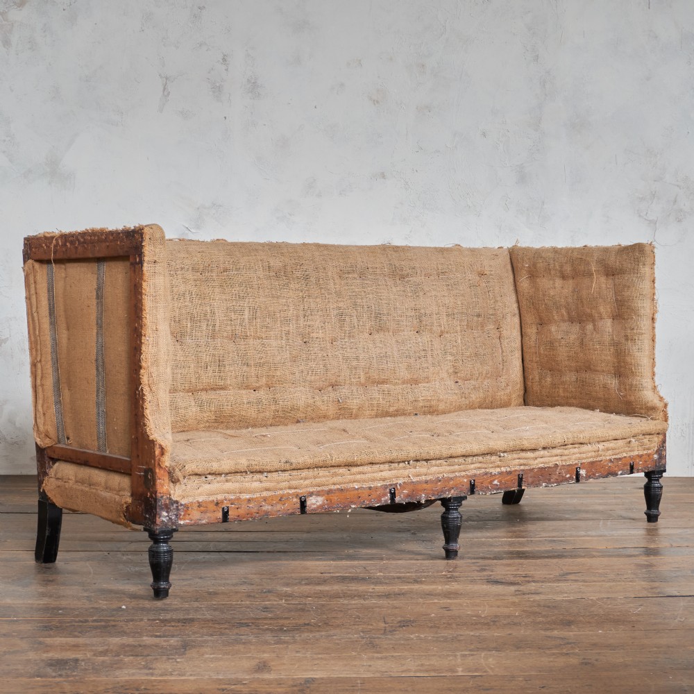 Antique Square Back Sofa - deconstructed
 View V