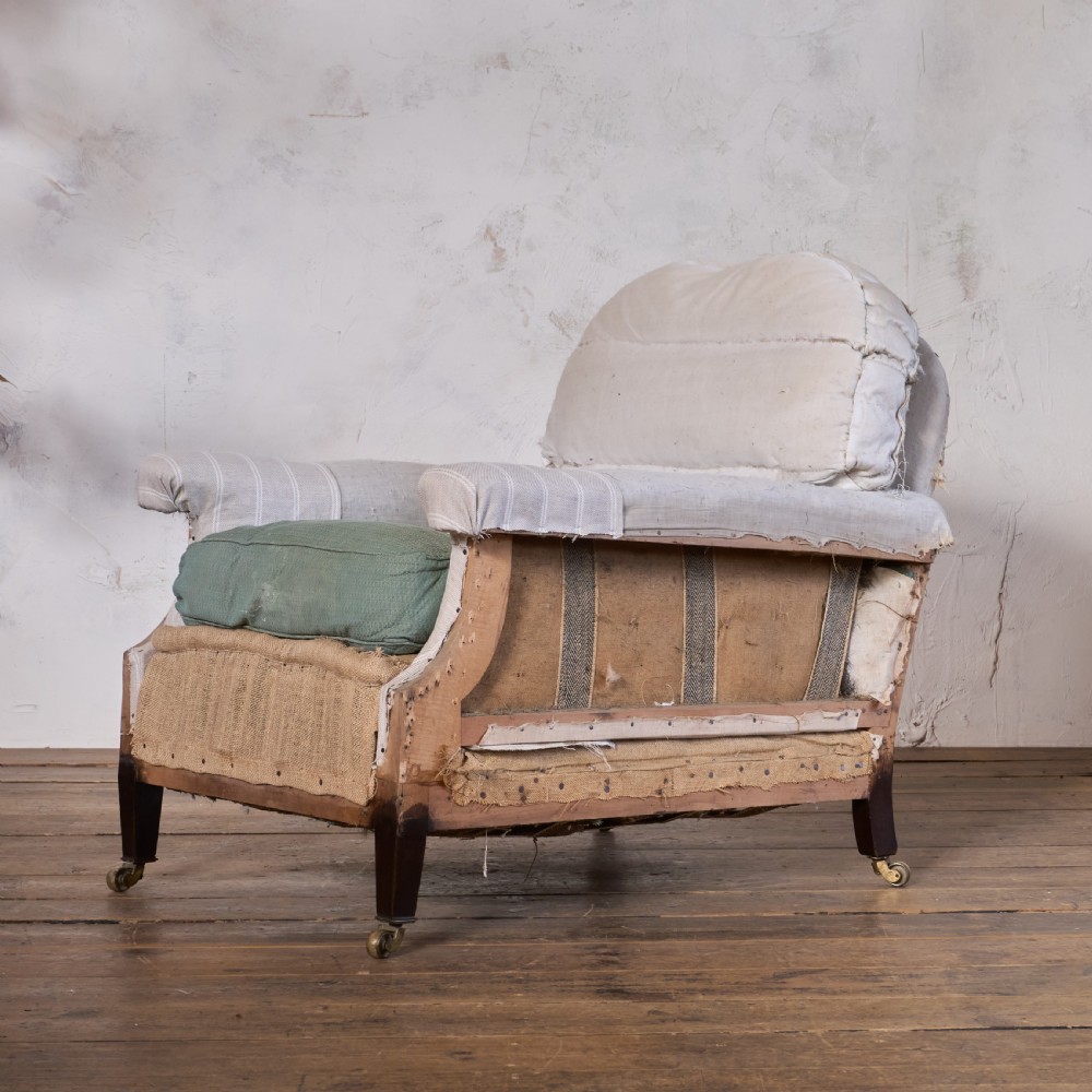 Antique Armchair - Deep Seated.
