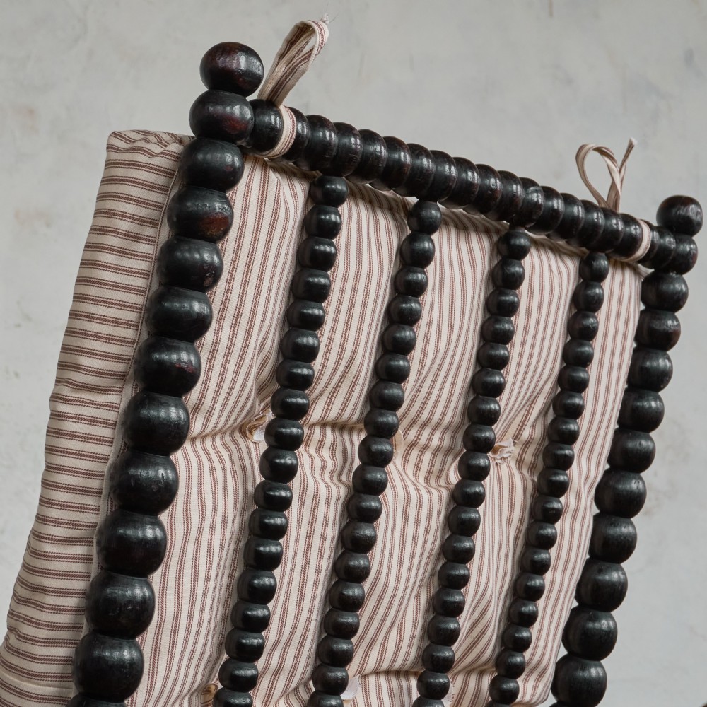Antique Bobbin Chair - Ebonised.
 View VIII