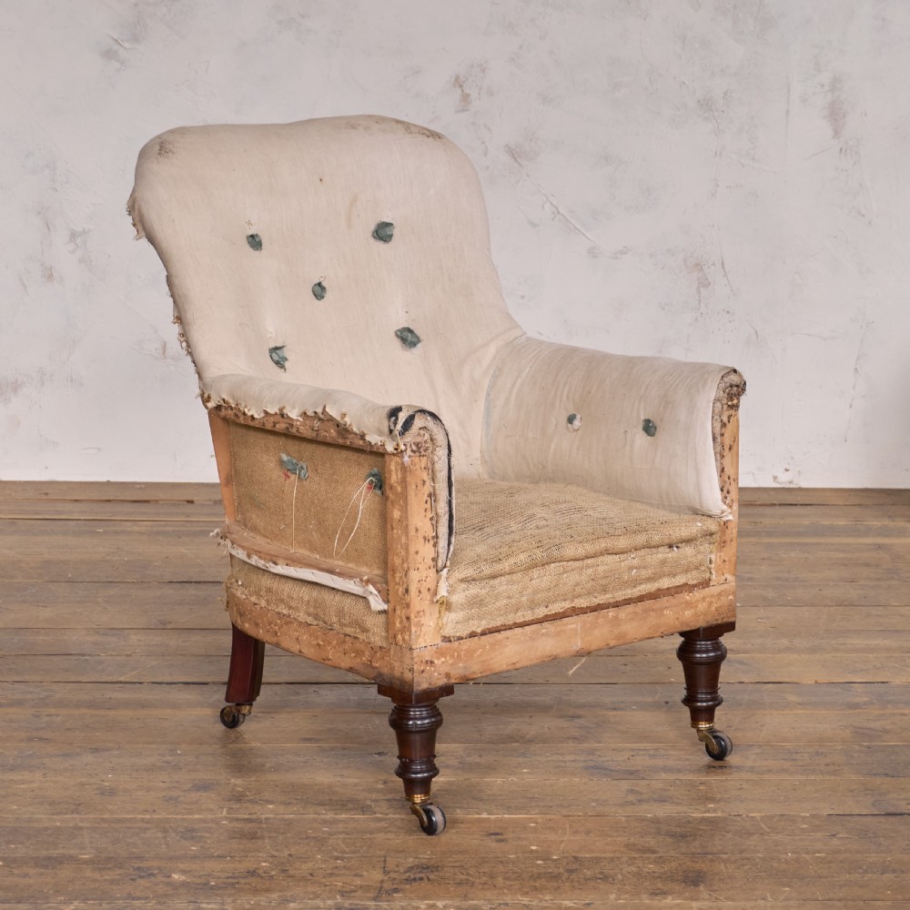 Antique Armchair att to Maple & Co View IV