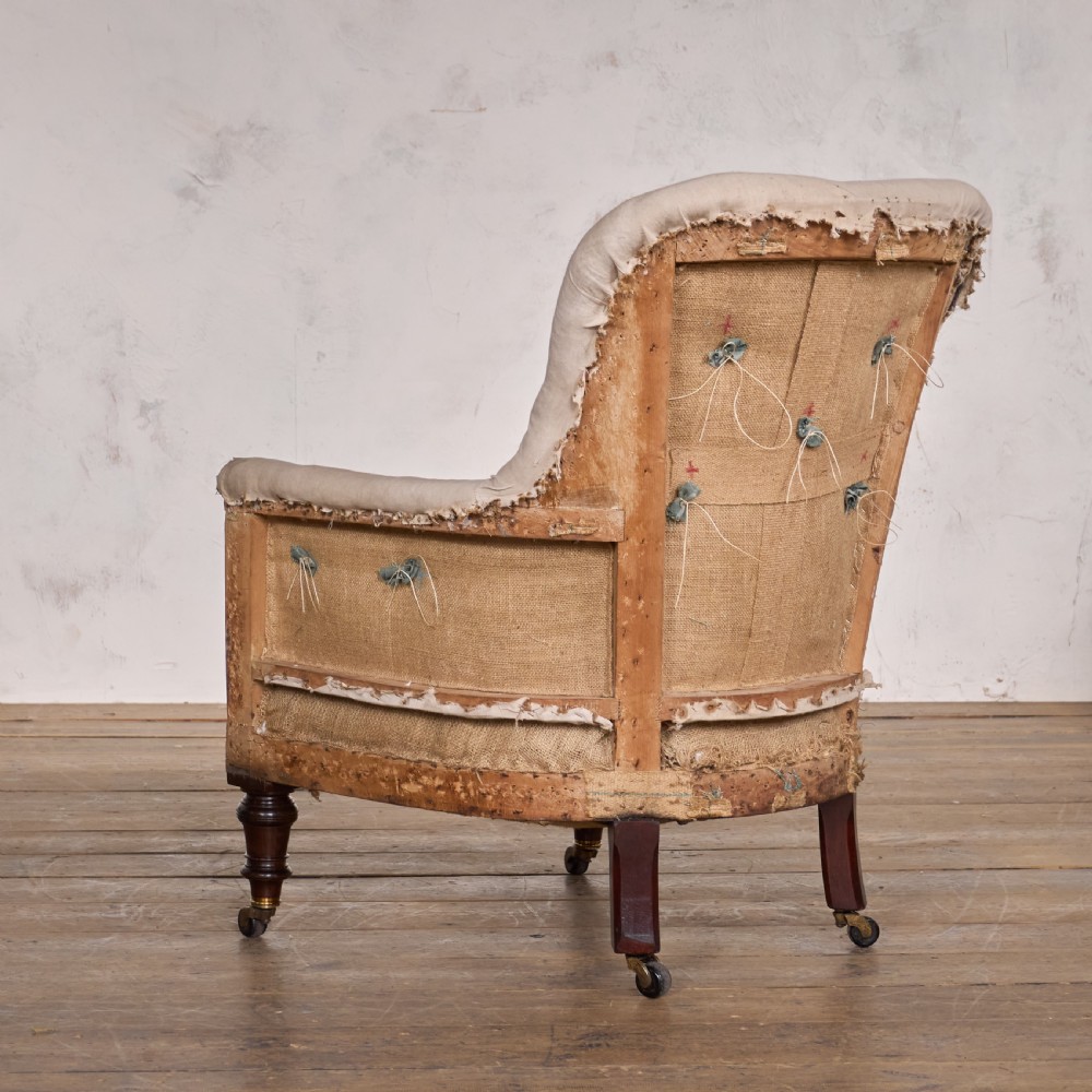 Antique Armchair att to Maple & Co View V