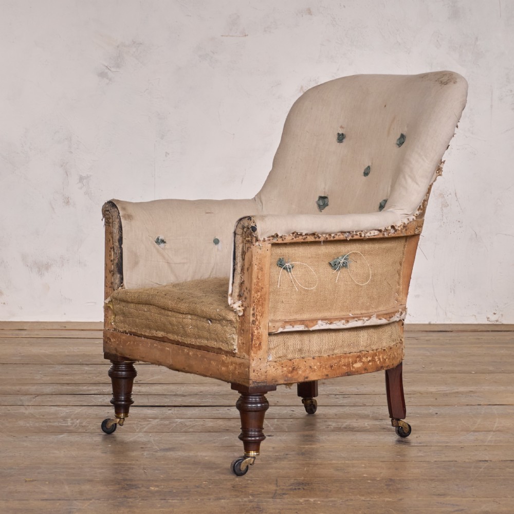 Antique Armchair att to Maple & Co View VI