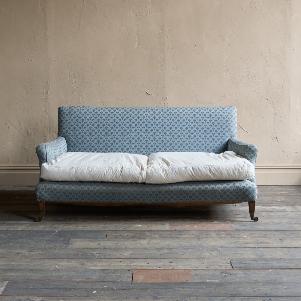 Pair of Howard Style Sofas - late 19th/early 20th Century
 View V