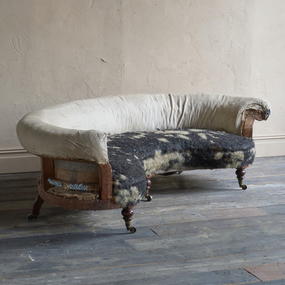 Howard and Sons early Kidney Shaped Sofa
