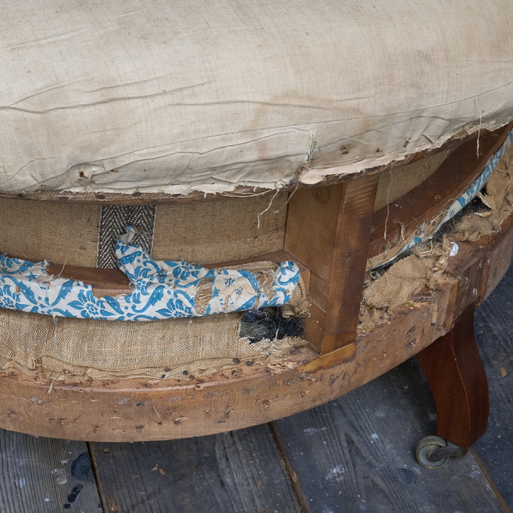 Howard and Sons early Kidney Shaped Sofa
 View II