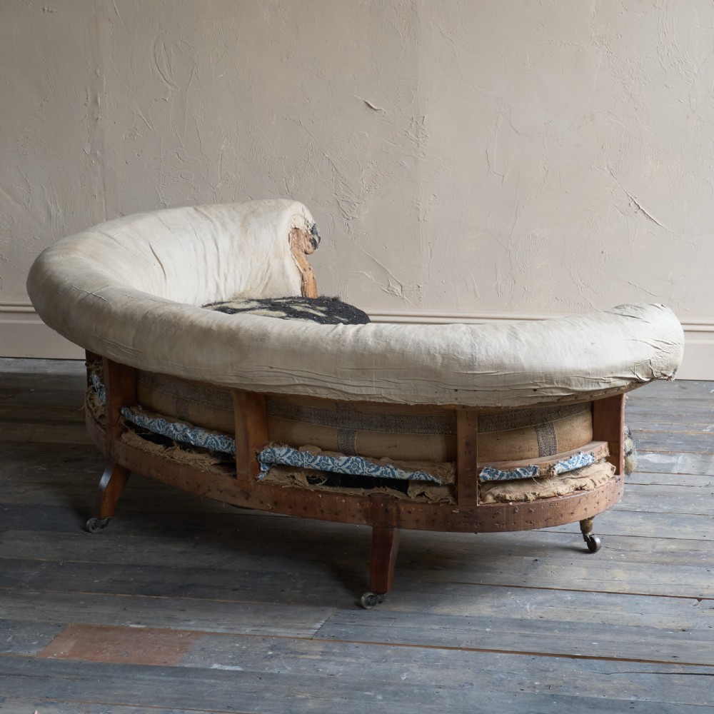 Howard and Sons early Kidney Shaped Sofa
 View IX