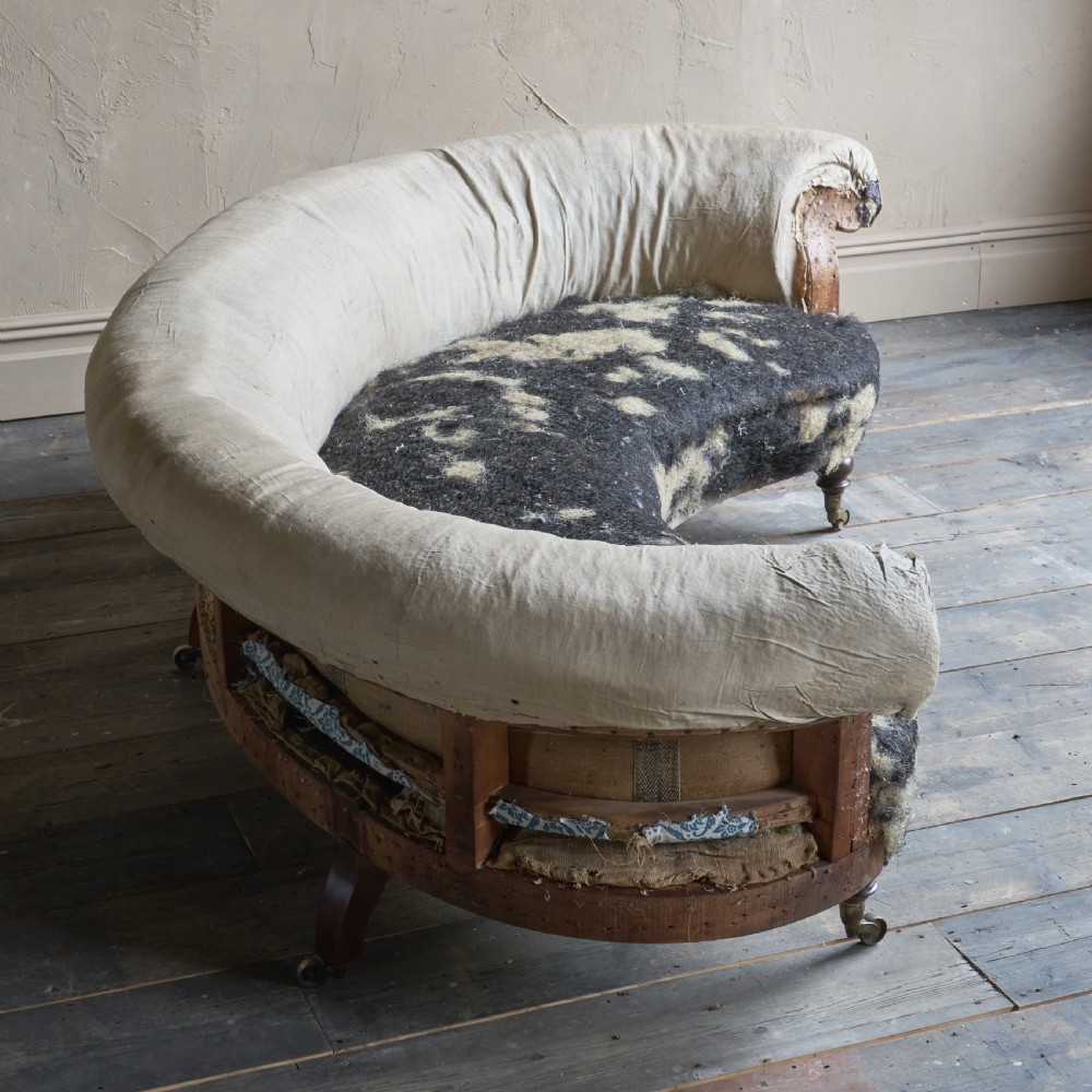 Howard and Sons early Kidney Shaped Sofa
 View X