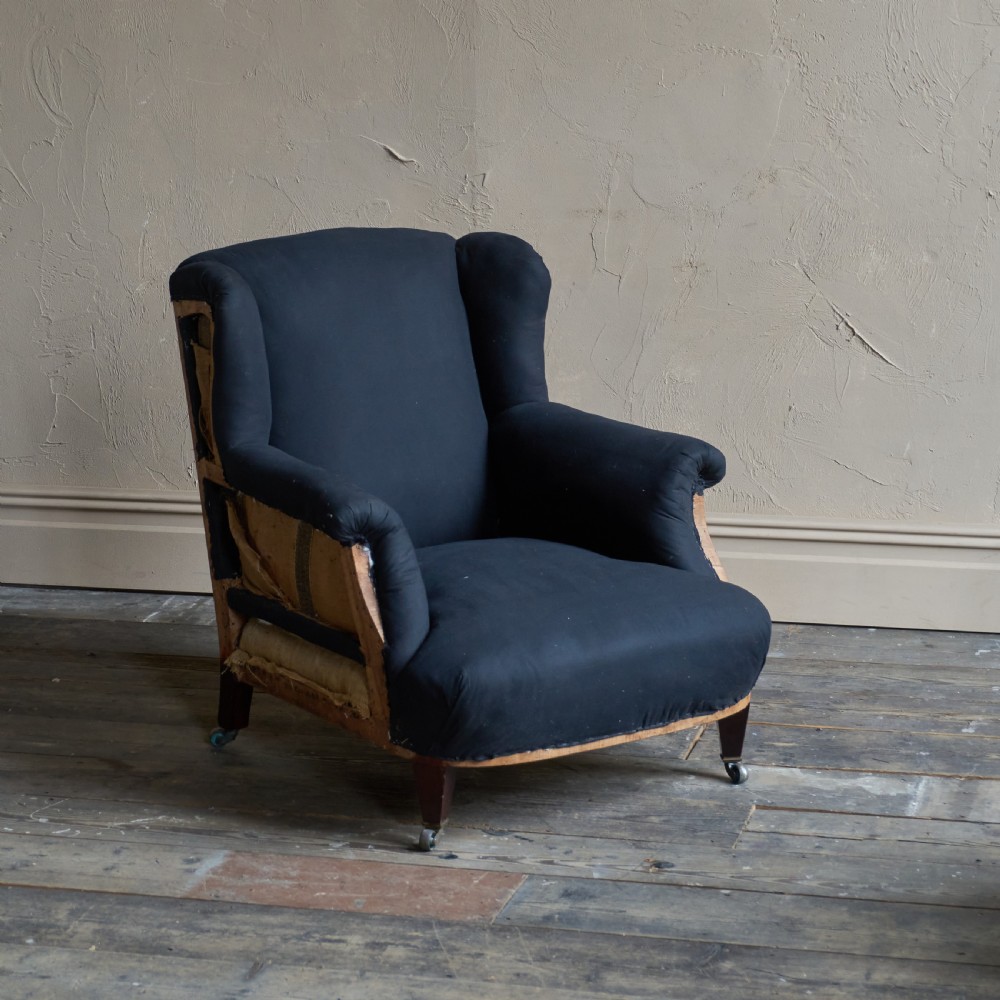 Antique Armchair - low wingback
 View II