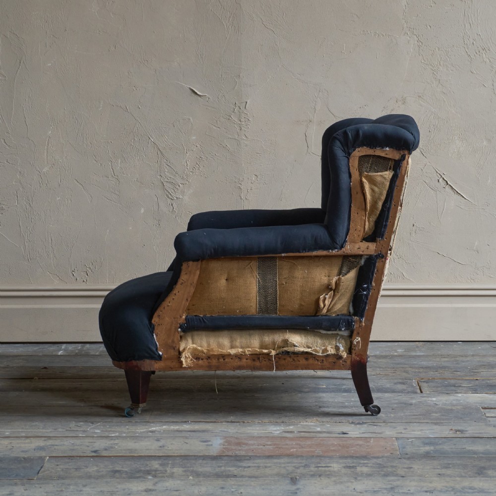 Antique Armchair - low wingback
 View V