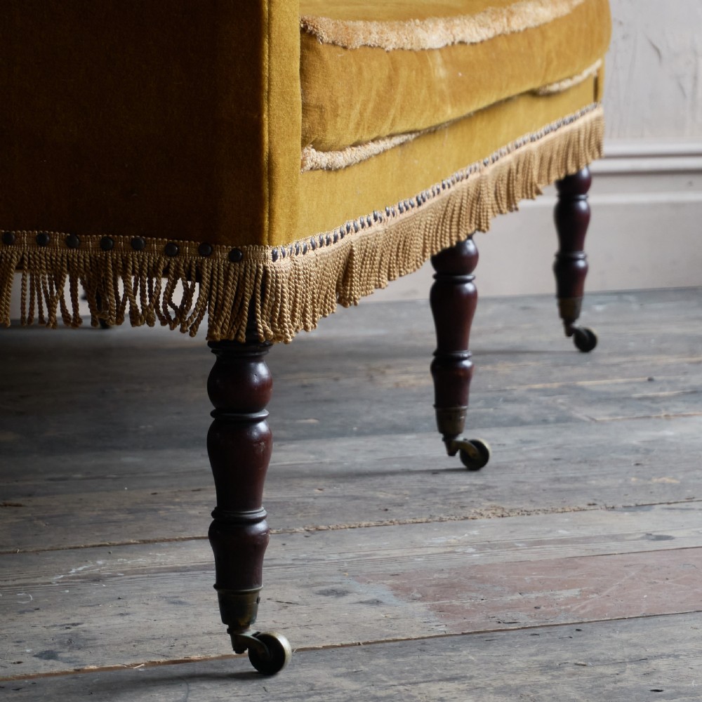Regency Sofa - gold draylon velvet
 View VII