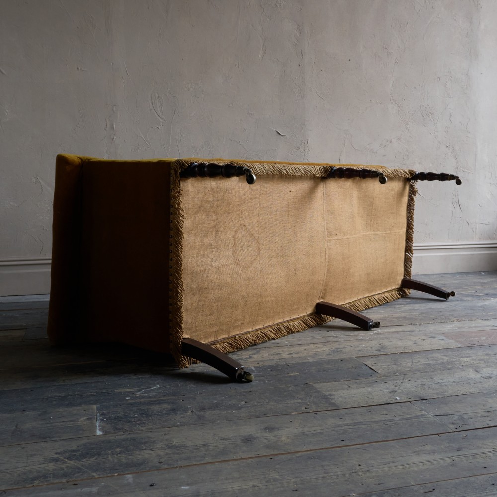 Regency Sofa - gold draylon velvet
 View VIII