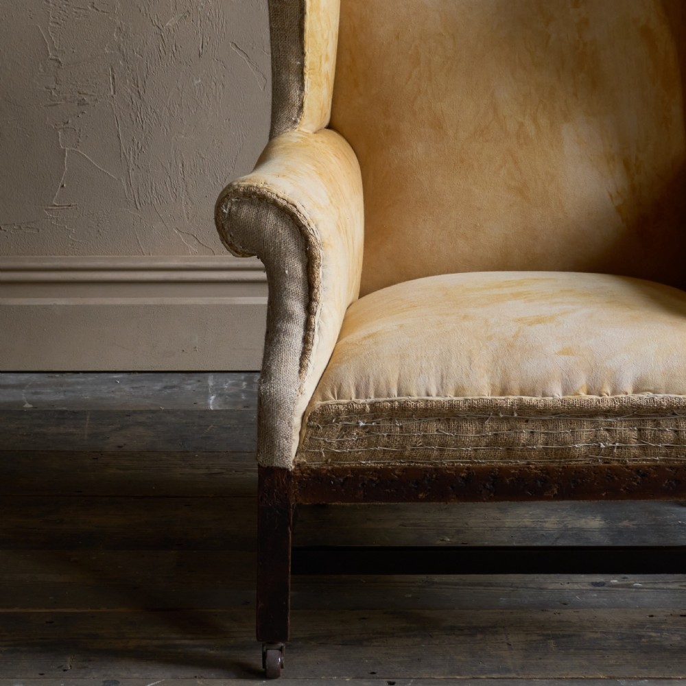 Antique Wingback Armchair.
 View III