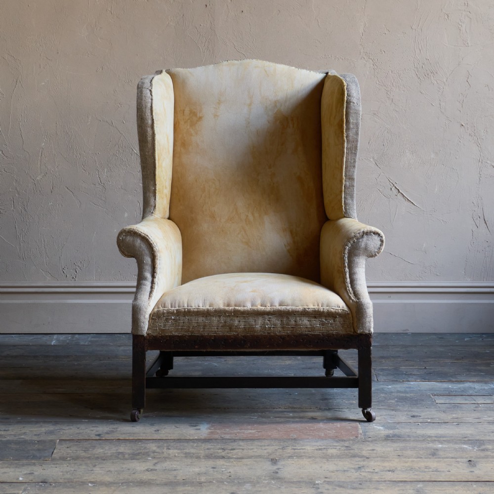 Antique Wingback Armchair.
 View IV