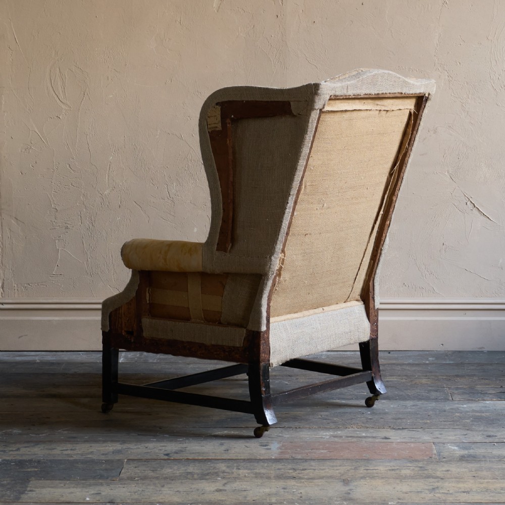 Antique Wingback Armchair.
 View VI