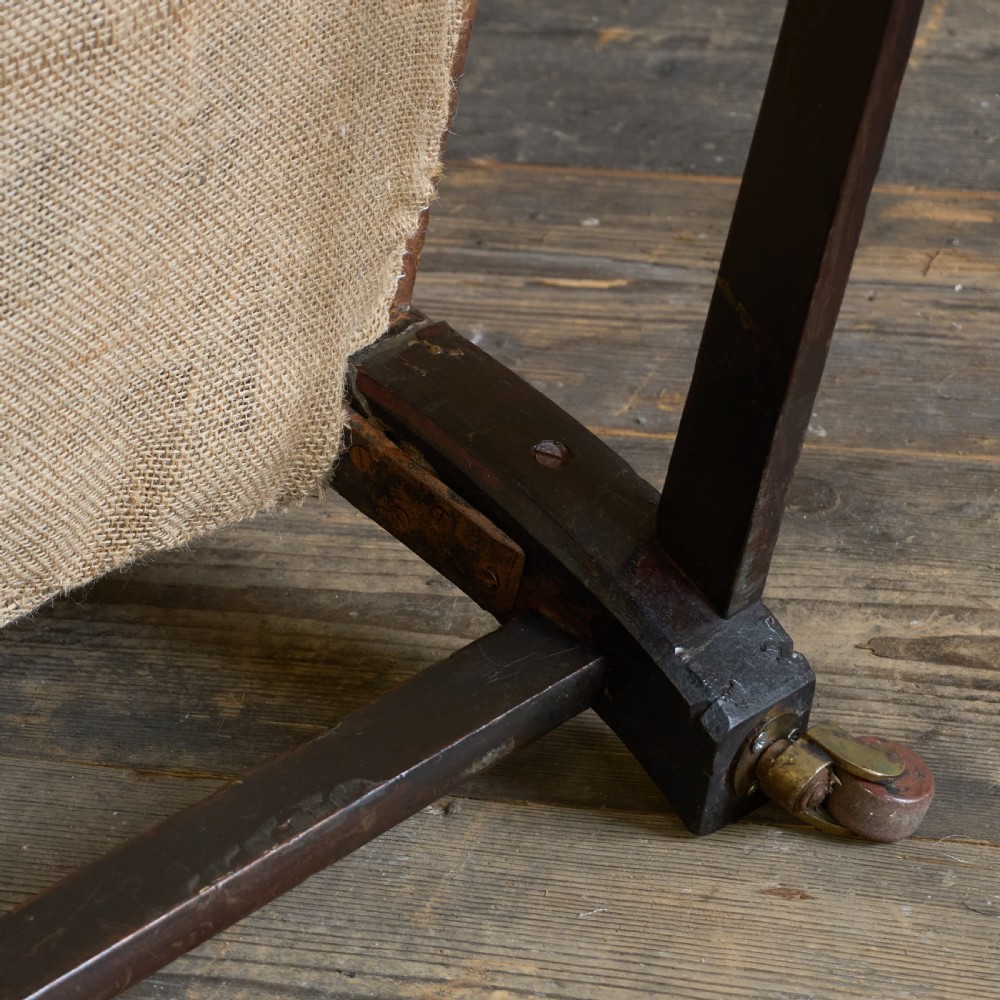 Antique Wingback Armchair.
 View XII