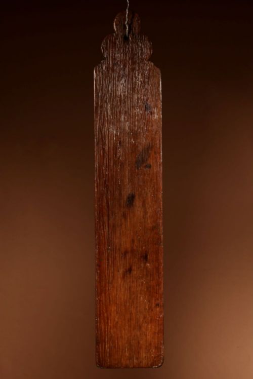VERY RARE OAK DUTCH MANGLE BOARD 17TH CENTURY - ADDITIONAL PHOTO 4