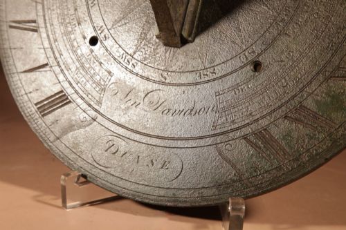 UNUSUAL LARGE SCOTTISH BRONZE SUNDIAL CIRCA 1800 - ADDITIONAL PHOTO 4
