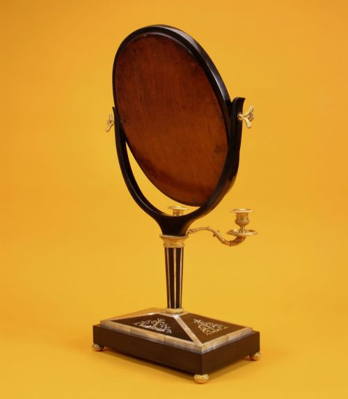 A VERY DECORATIVE AND ORIGINAL RUSSIANVIENNA DRESSING MIRROR - ADDITIONAL PHOTO 9