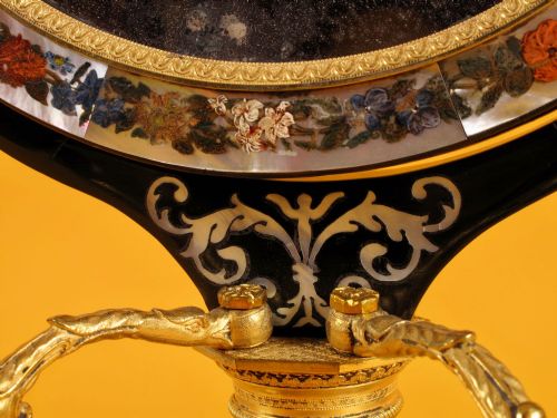 A VERY DECORATIVE AND ORIGINAL RUSSIANVIENNA DRESSING MIRROR - ADDITIONAL PHOTO 12