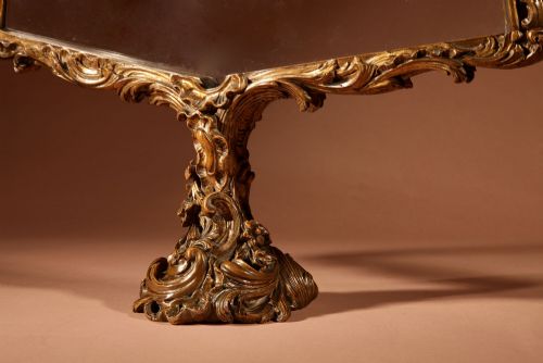 IMPRESSIVE AND BEAUTIFUL FRENCH ROCOCO STYLE FANDISPLAY STAND - ADDITIONAL PHOTO 3
