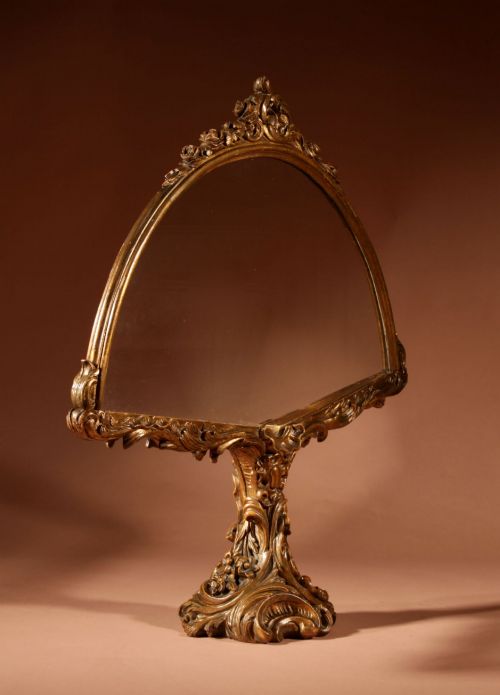 IMPRESSIVE AND BEAUTIFUL FRENCH ROCOCO STYLE FANDISPLAY STAND - ADDITIONAL PHOTO 6