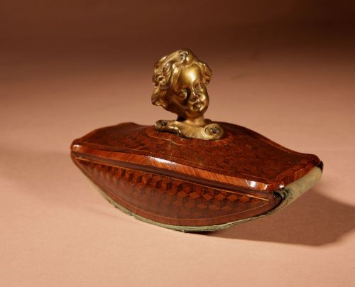 MAGNIFICENT AND RARE BEAUTIFUL FRENCH DESK BLOTTER 19TH CENTURY - ADDITIONAL PHOTO 12