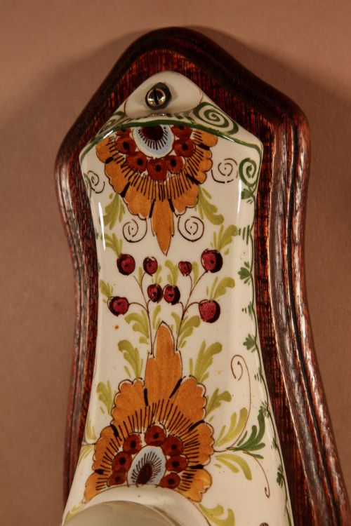 A RARE DUTCH DELFT ART NOUVEAU ART DECO PLATEEL CERAMIC COLOURED NIGHT LIGHT DELFTGOUDA CIRCI 190020 - ADDITIONAL PHOTO 7