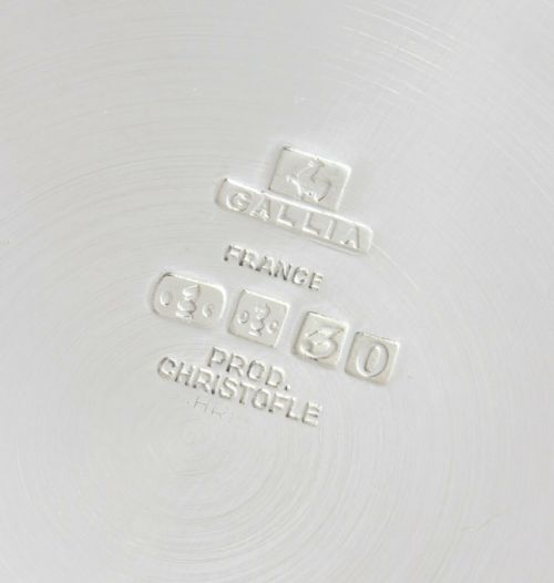 fig 2. Christofle Gallia Silver Plate Champagne Cooler. French Ice Wine Bucket.