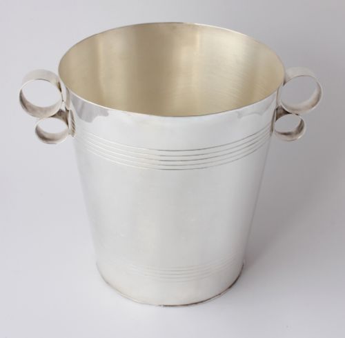 Mappin & Webb Silver Plate Champagne Wine Cooler.