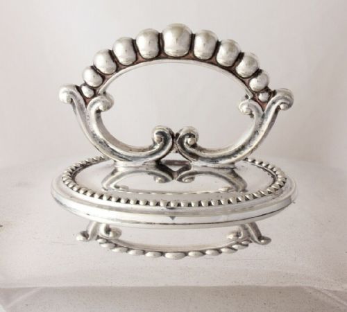 fig 1. Large Silver Plate Turkey Meat Cover
