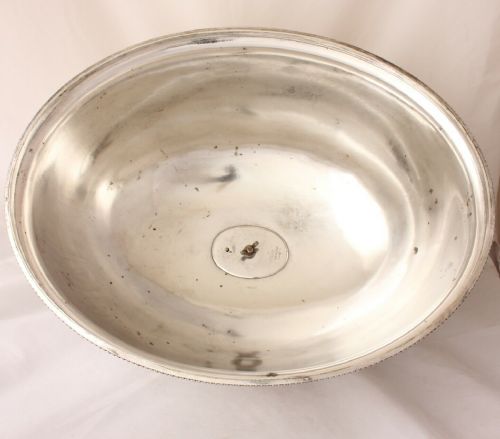 fig 2. Large Silver Plate Turkey Meat Cover