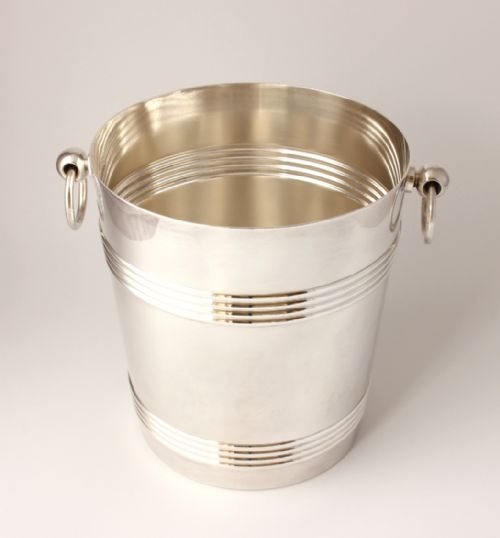fig 1. Christofle Gallia France Silver Plate Wine Cooler
