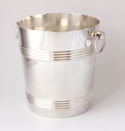 fig 2. Christofle Gallia France Silver Plate Wine Cooler