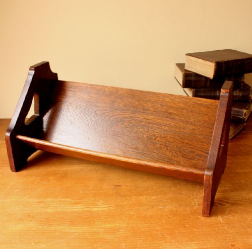fig 1. Liberty & Co Oak Book Rack