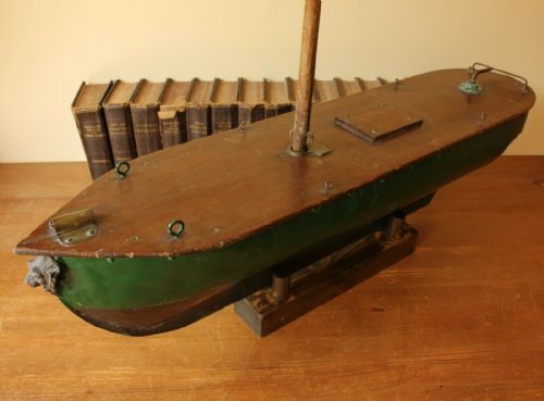 Victorian Scratch Built Copper Ship Model.