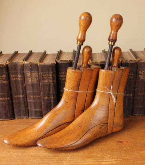 Wooden Edinburgh Boot Lasts Trees