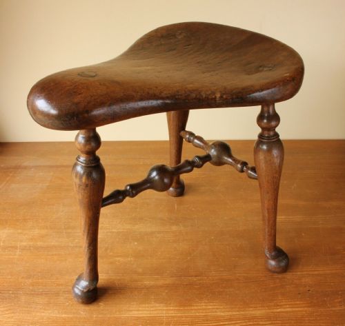 Shoolbred Saddle Stool