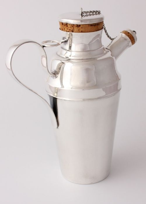 Harrods of London Silver Plate Cocktail Shaker