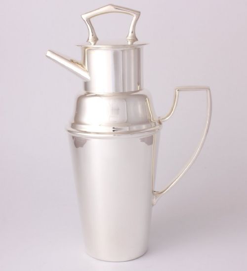 Asprey & Co Silver Plate Cocktail Shaker