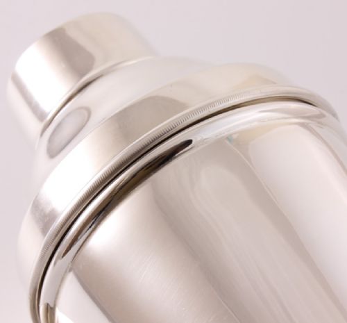 fig 1. Silver Plate Cocktail Shaker.