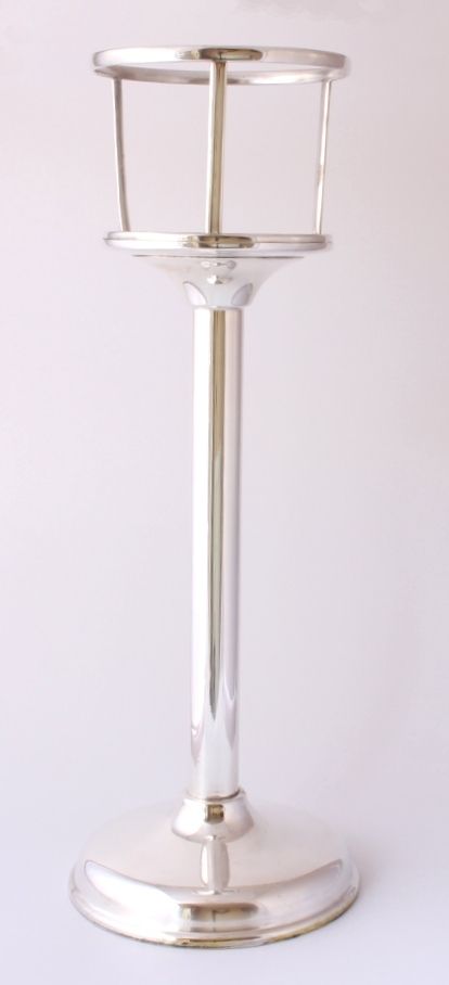 Silver Plate Champagne Cooler Floor Stand. Mappin & Webb