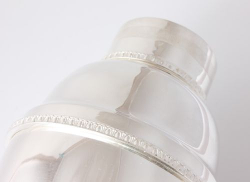 fig 2. Silver Plate William Adams Cocktail Shaker.