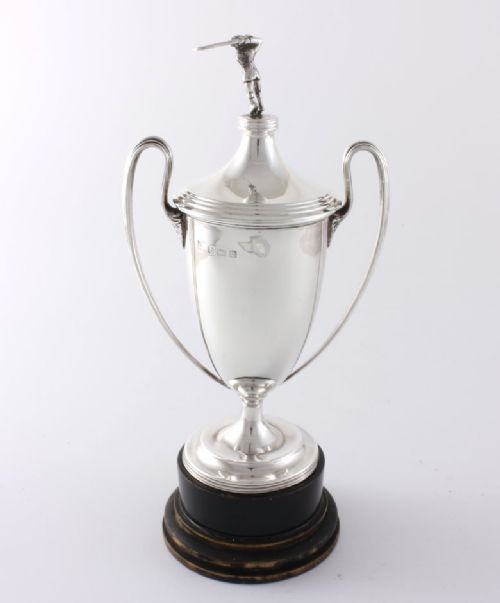 fig 3. Silver Golfing Trophy Cup. The Sherwood Forest Golf Club. 1936.
